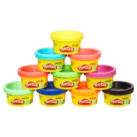 Bộ đồ chơi Hasbro ống đất nặn 10 màu Play-Doh 22037