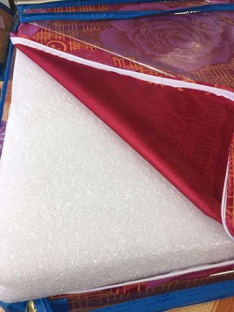 NỆM PE GẤP 3 KOREA KÍCH THƯỚC 1m4*2m*8cm CAO CẤP,. GIAO MÀU NGẪU NHIÊN