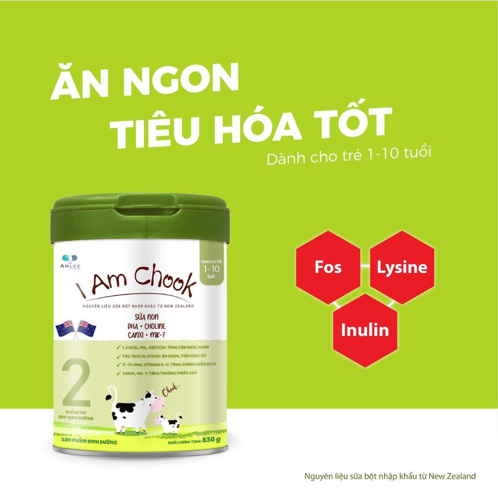 Sữa I Am Chook Số 2 - Lon 850g