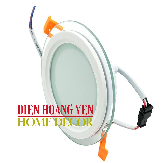 12W 9W Glass Recessed Led Ceiling Light with Beautiful Design and Bright Glass Border