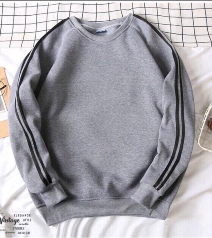 ÁO NỈ SWEATER 2 SỌC HOT HIT
