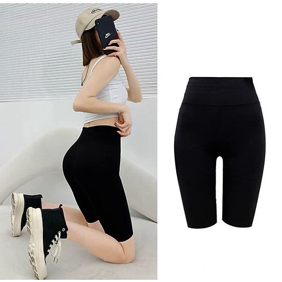 Quần Legging Đùi RÓOLY 💦 Quần Legging Nữ Co Giãn Giữ Form 💦
