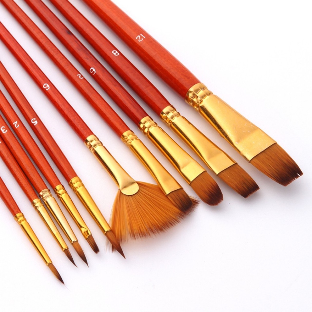 Bộ 10 cây Cọ cao cấp đủ số từ 1 đến 10