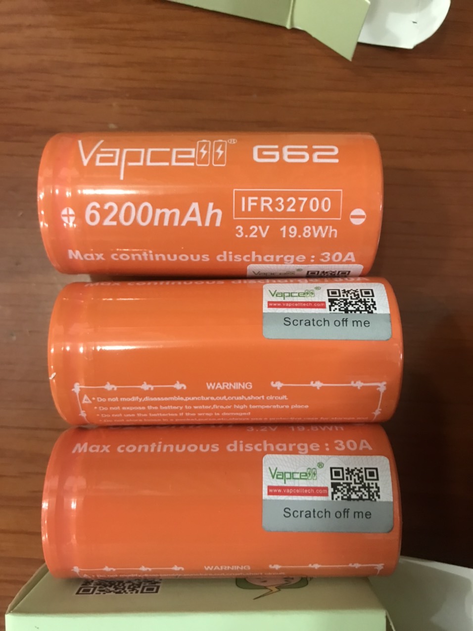 Pin Lithium LifePO4 3.2V, 6.2ah 10C