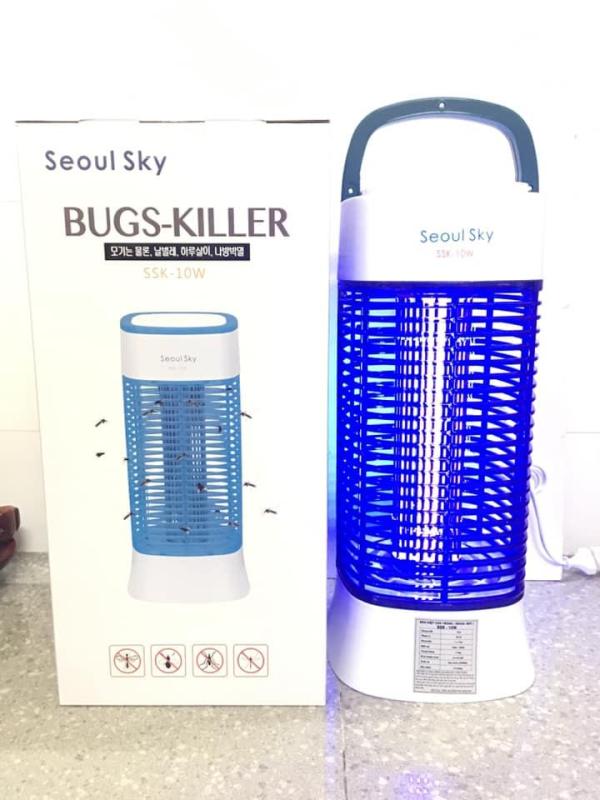 Đèn bắt muỗi, ruồi  cao cấp nhập khẩu Hàn Quốc SEOUL SKY 10W - hổ trợ vận chuyển 30k