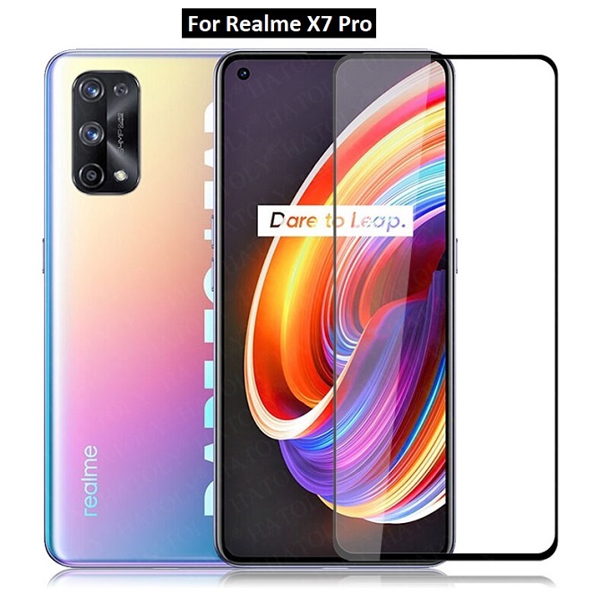 Kính cường lực Full Màn Realme X7 Pro