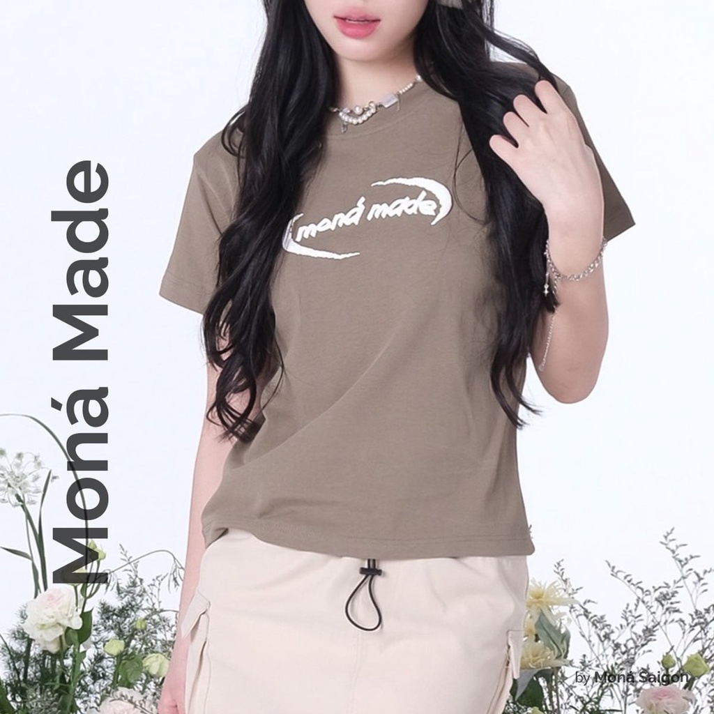 [VOUCHER 12%/149K] Áo thun baby tee MONÁ - TERRA