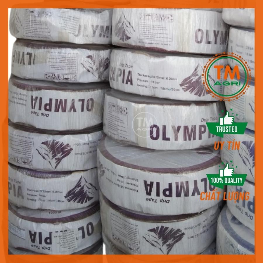 Cuộn 1000m- Ống nhỏ giọt rải luống, ống nước tưới cây phi 16mm chuyên tưới dưa hấu, khoai lang, rau màu