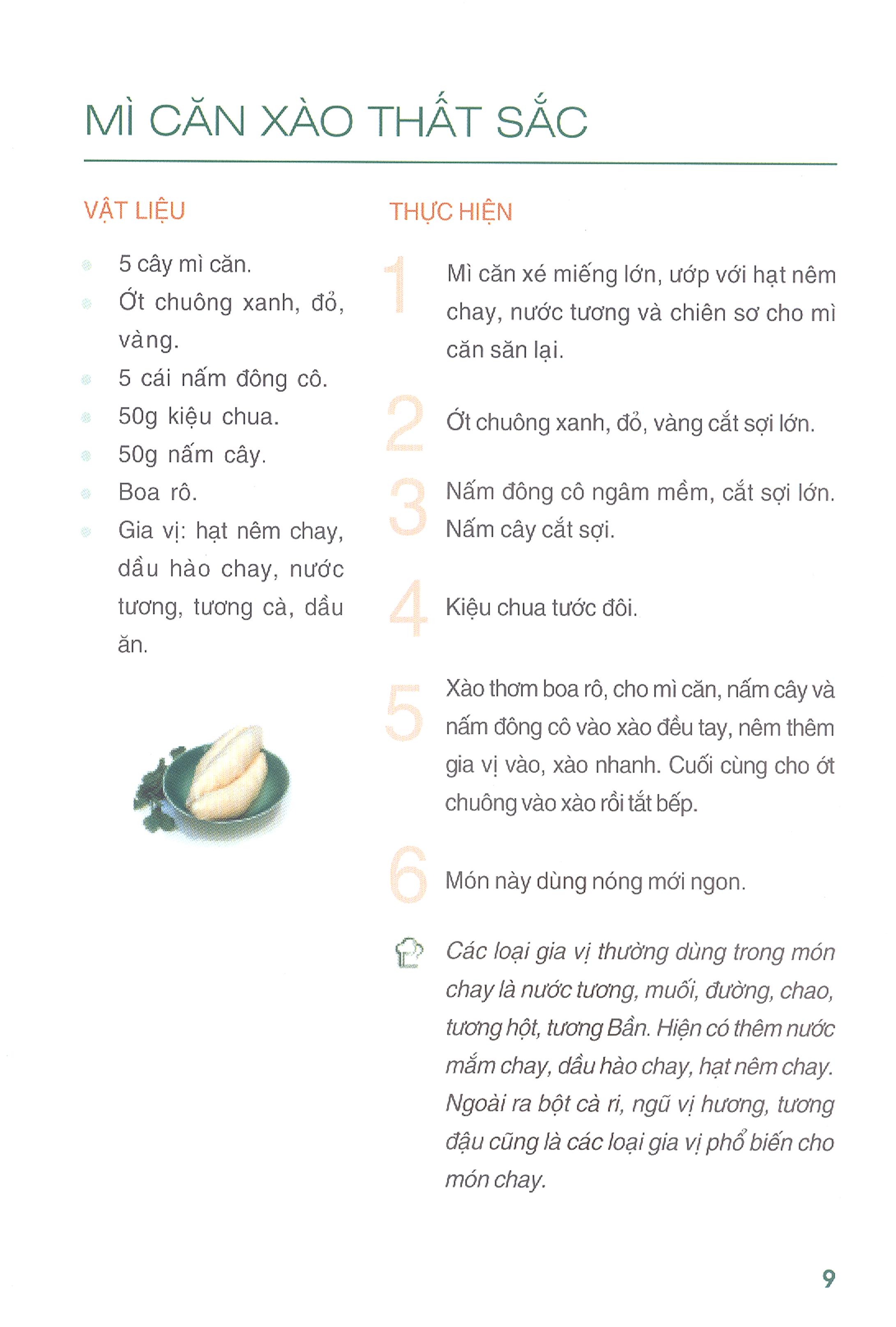 500 Món Chay Thanh Tịnh - Tập 1