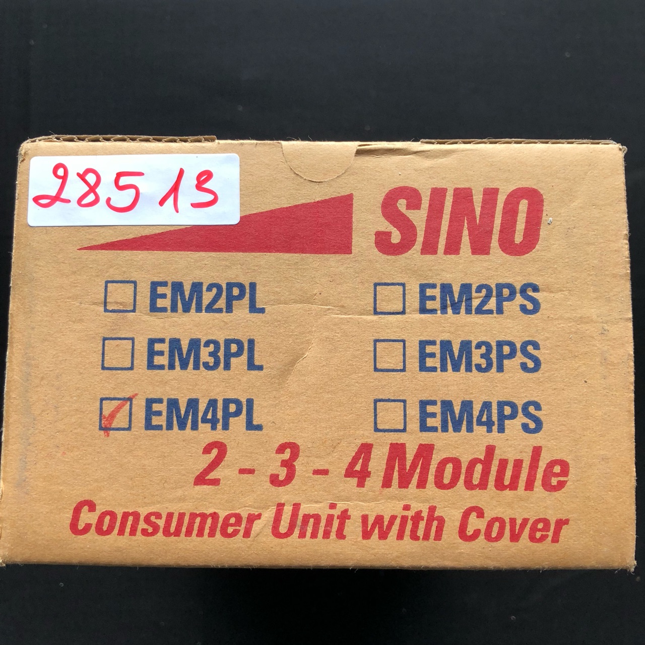 Tủ Điện Vỏ Kim Loại Sino 4EMPL - Chứa 4 Module
