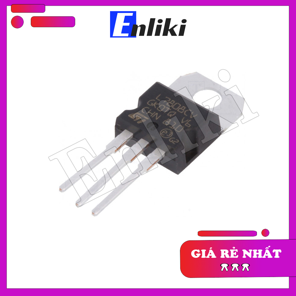 Ic ổn áp L7808CV 8v 1.5a TO220