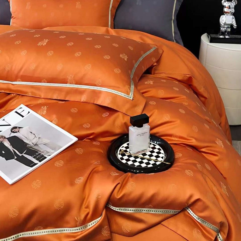 Bộ chăn ga tencel lụa lycoel Hlhome cao cấp