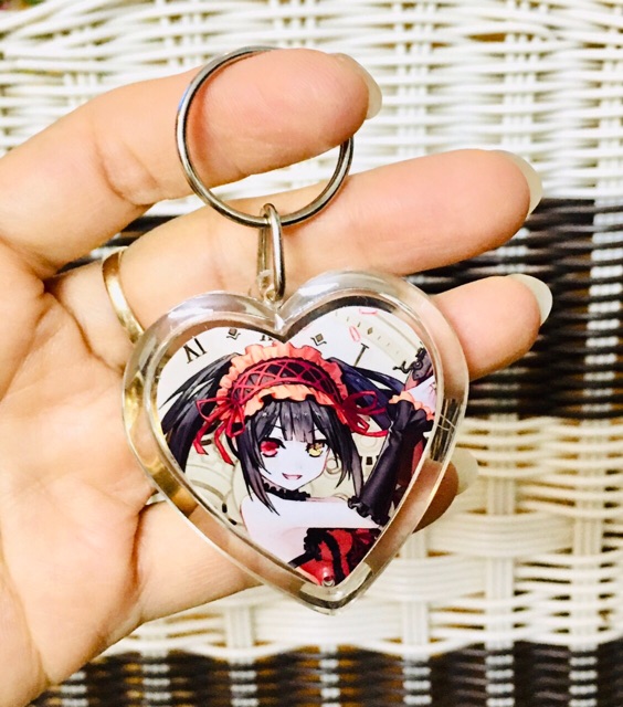 Móc khoá anime date a live nhiều mẫu