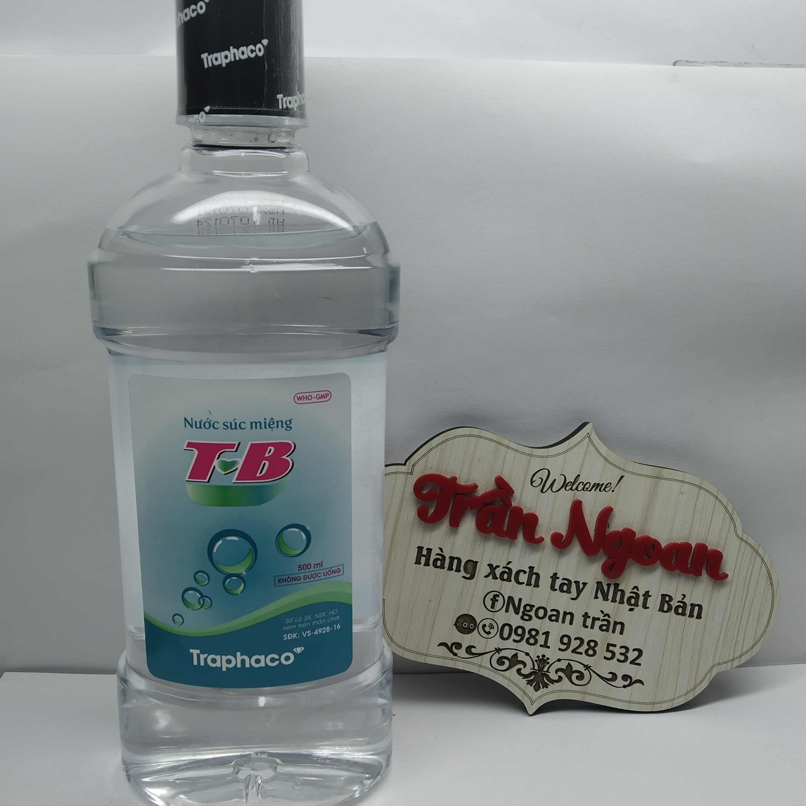 Nước Súc Miệng T-B Traphaco - Chai 500ml