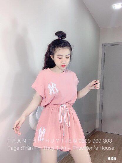 [HCM]SÉT BỘ ĐỒ ĐÙI COTTON NỮ CHÀO HÈ 3 MÀU ĐẸP LĐ0719