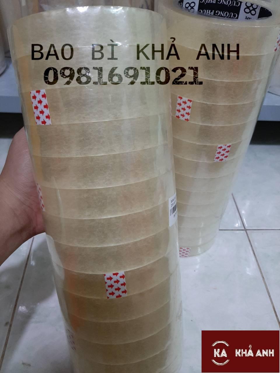 BĂNG KEO Trong 2F 14 cuộn - 100 YARD