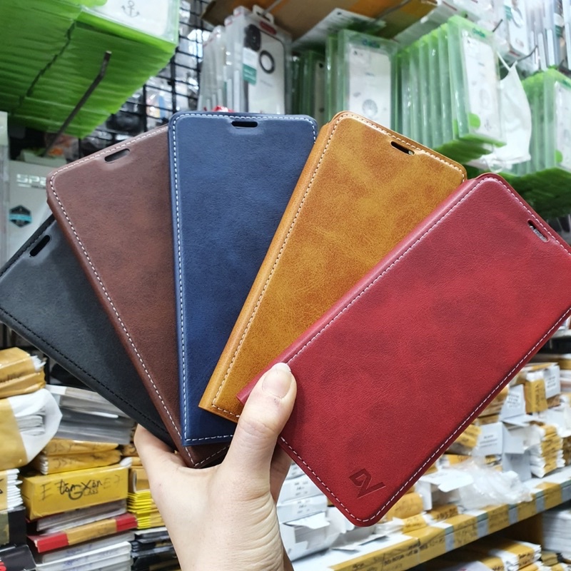 Bao da Samsung A12 thời trang sang trọng
