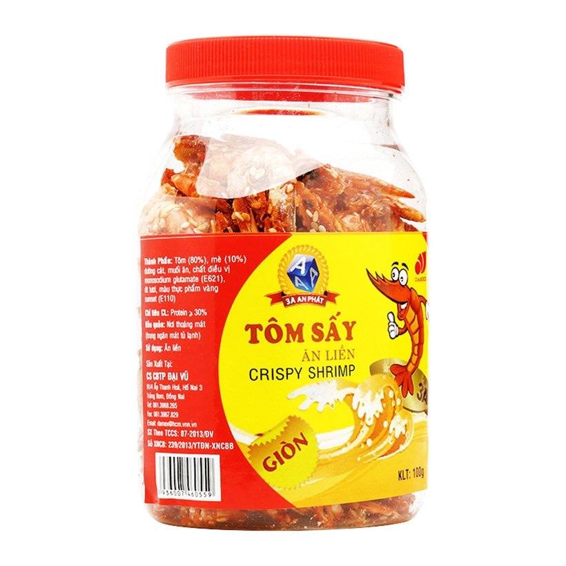 Tôm sấy ăn liền Damex 100gr