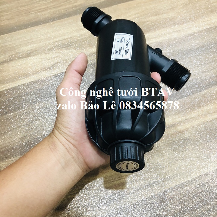 Lọc nước phi 34mm – Đen lõi màng 