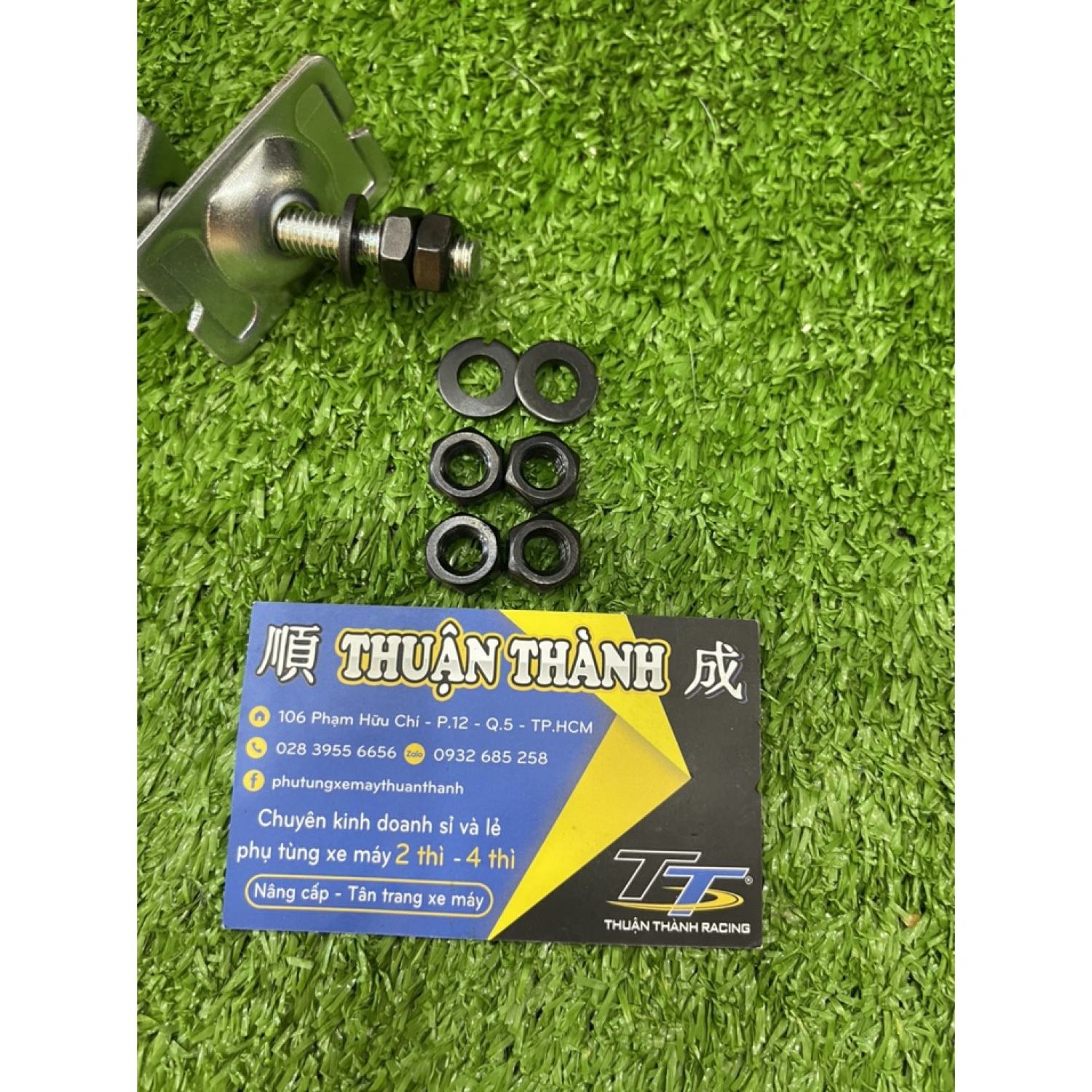 Tán tăng sên Yaz có lông đền ( bộ 4 tán 2 lông đền ) / Yaz125 ( màu đen )