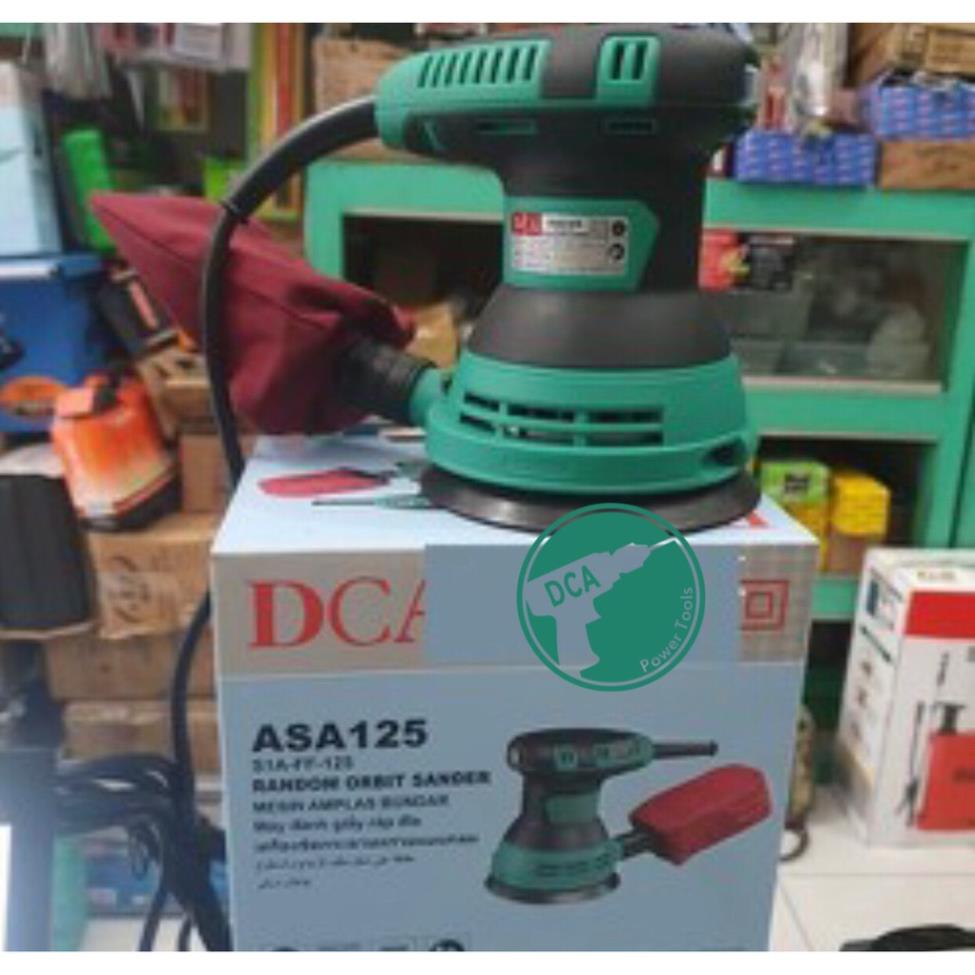 Máy chà nhám tròn 125mm  DCA ASA125
