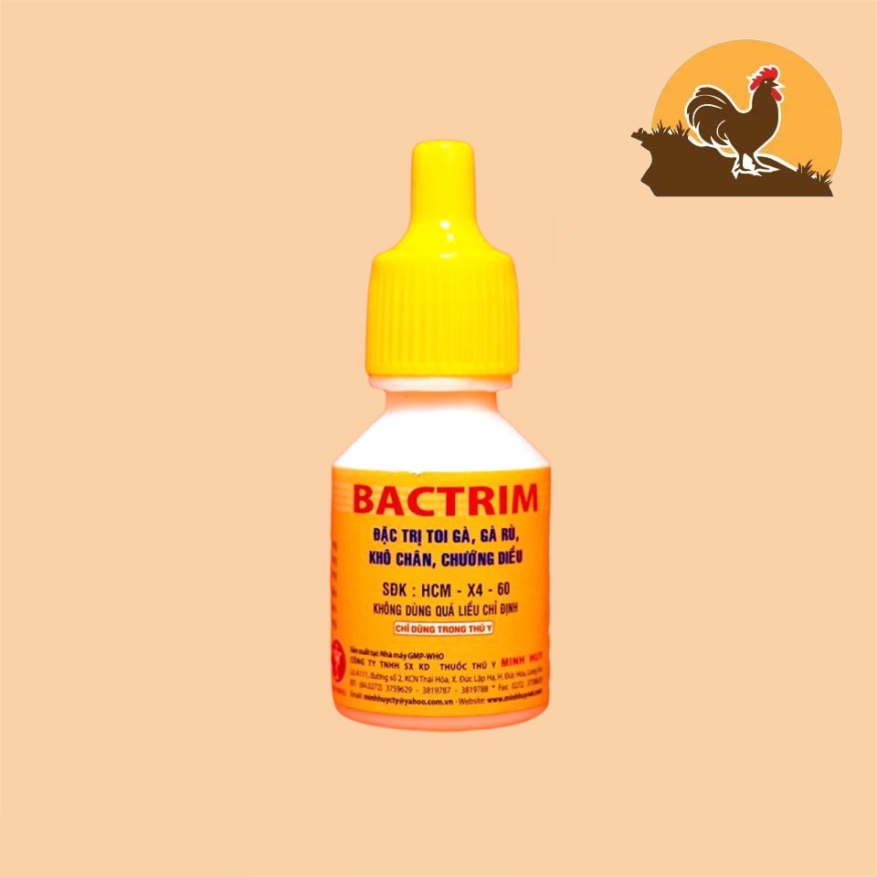 BACTRIM gà trù gà toi LỌ 5ML