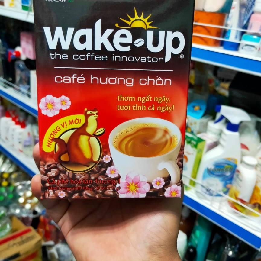 Cà Phê Wake Up Hương Chồn Vina Café