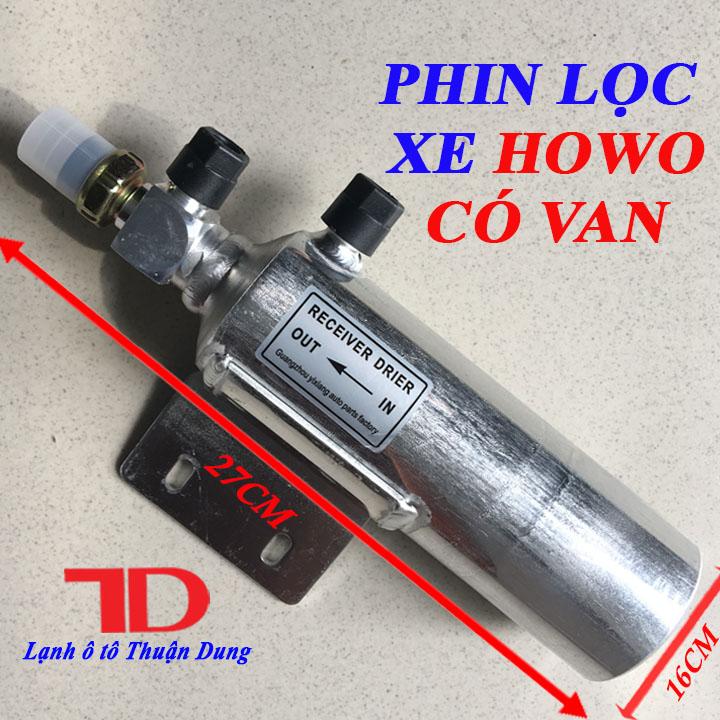 Phin Lọc Gas Xe Howo Có Van - Vật Tư Điện Lạnh Ô Tô Thuận Dung