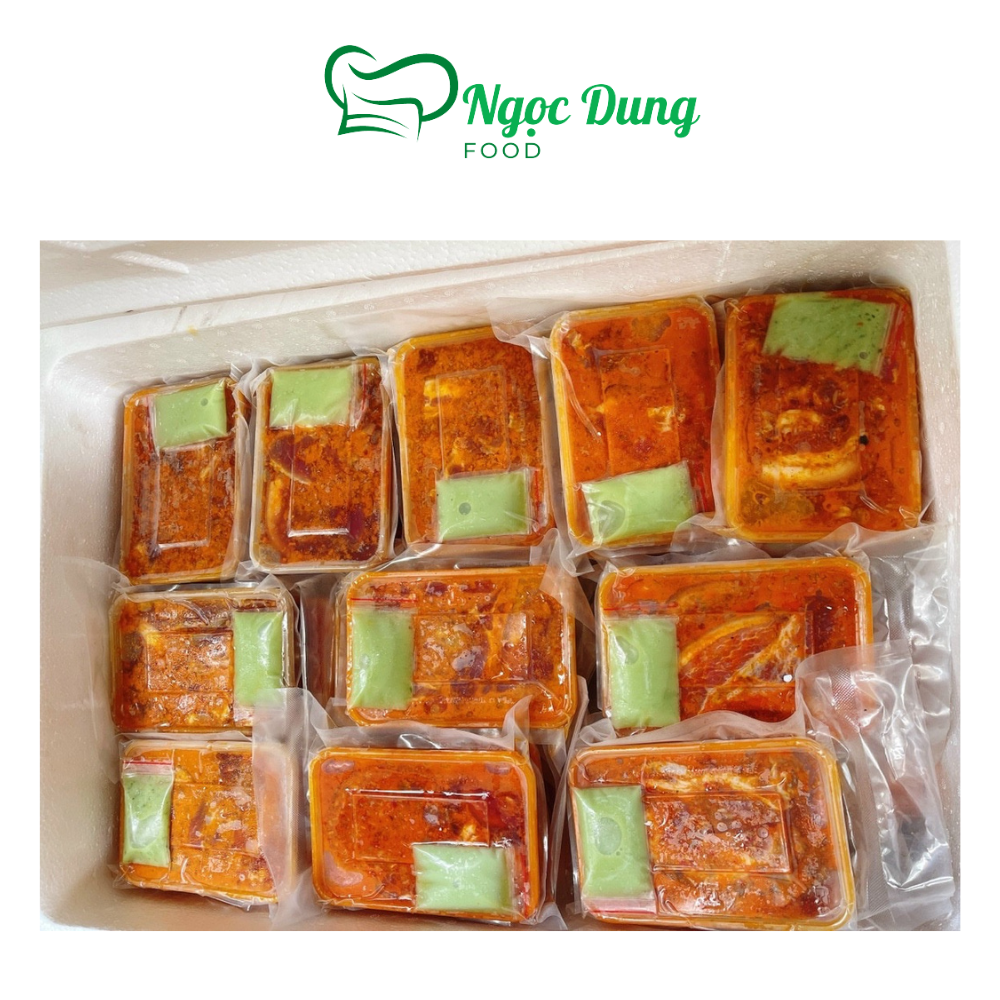 Heo rừng ướp sa tế 500gr kèm muối ớ xanh