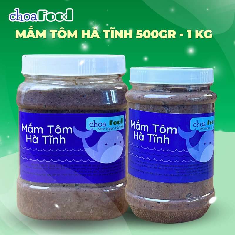 Mắm Tôm - Mắm Ruốc Hà Tĩnh - Loại Đặc Biệt Thơm Ngon