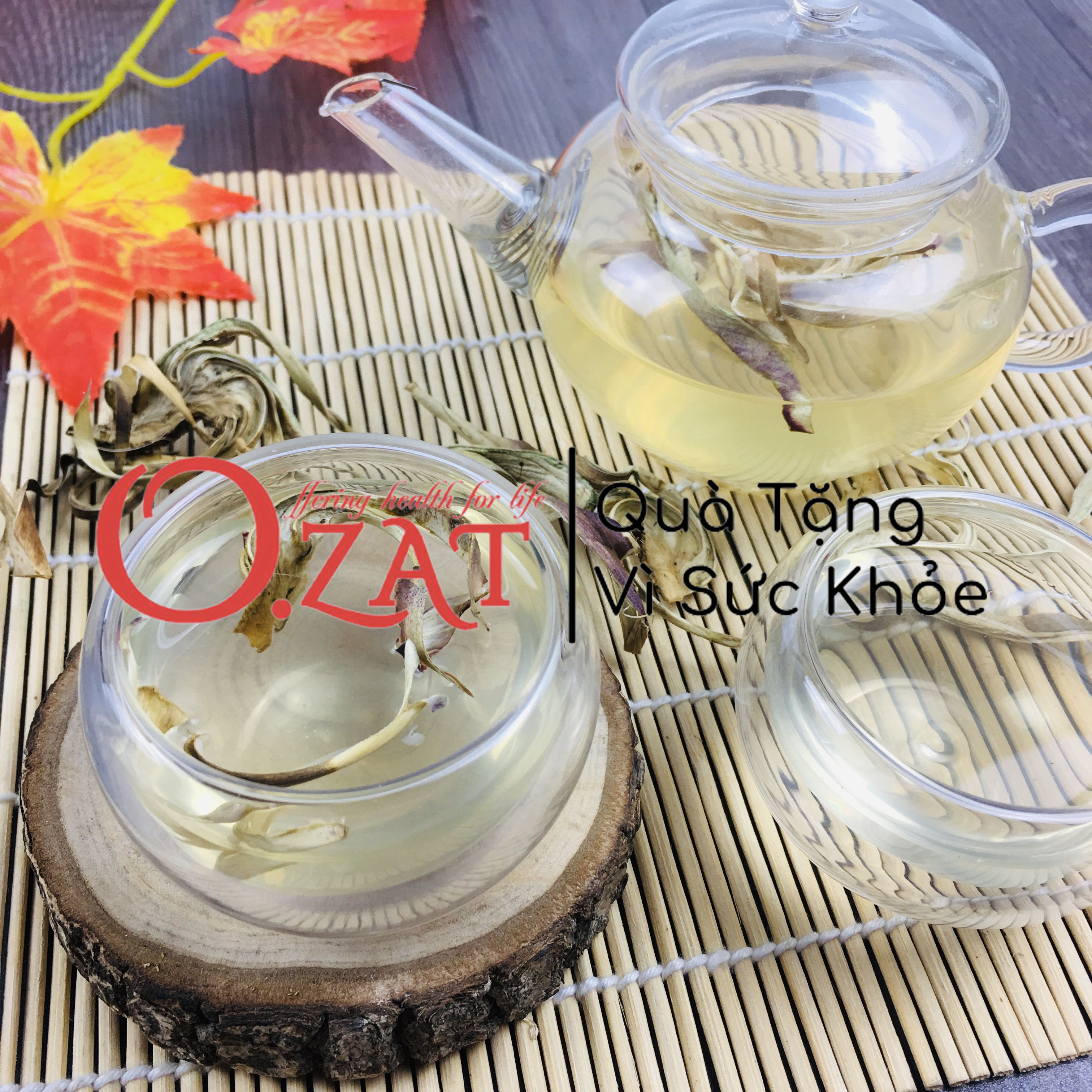 Hoa atiso sấy khô O.ZAT 100g, trà hoa atiso