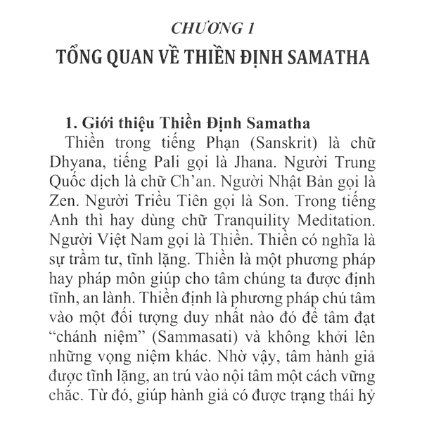 Sách - Thiền Phật Giáo Lý Thuyết Và Thực Hành