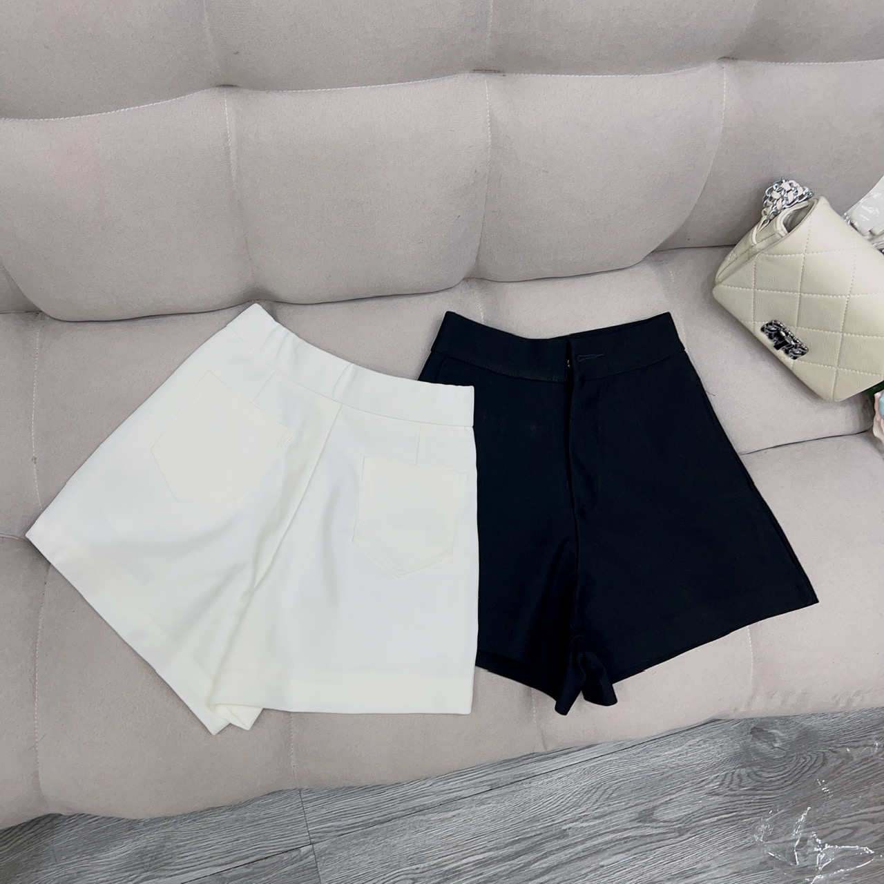 Quần Short nữ UMI lưng cao co giãn