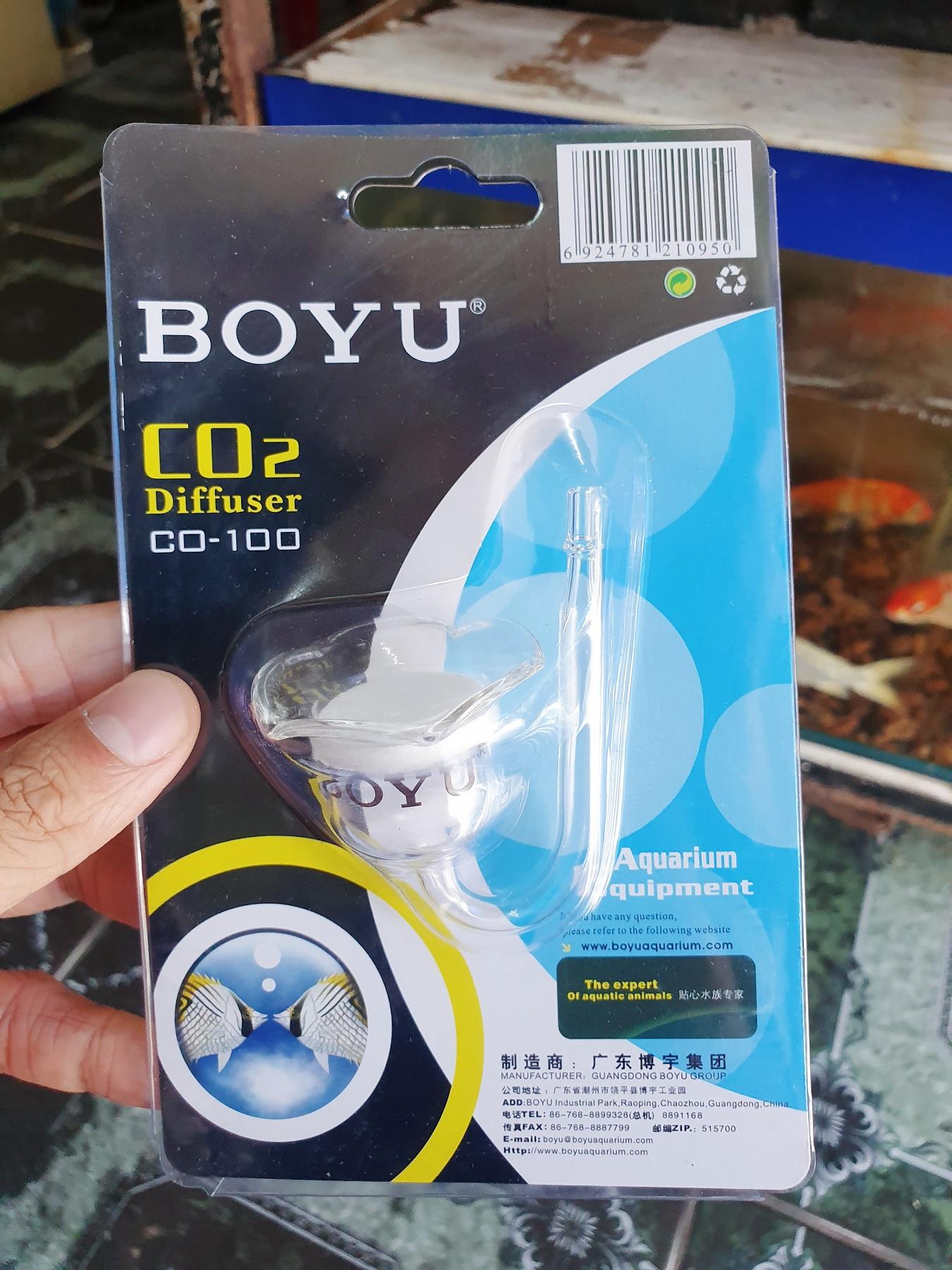 "Hoàn tiền đến 10%" CÓC SỦI CO2 BOYU THỦY TINH CHO HỒ THỦY SINH