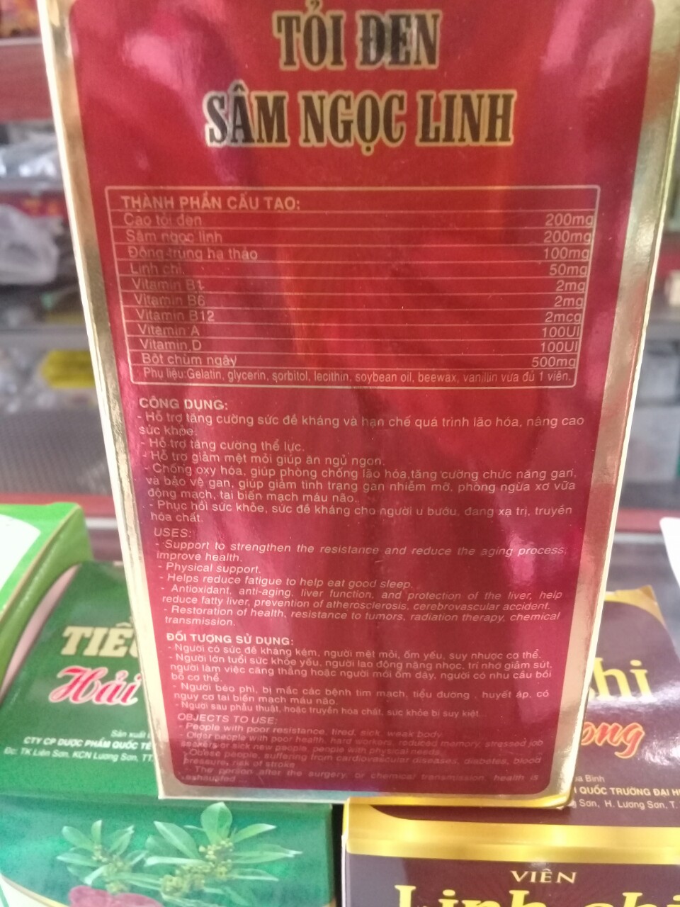 TỎI ĐEN SÂM NGỌC LINH