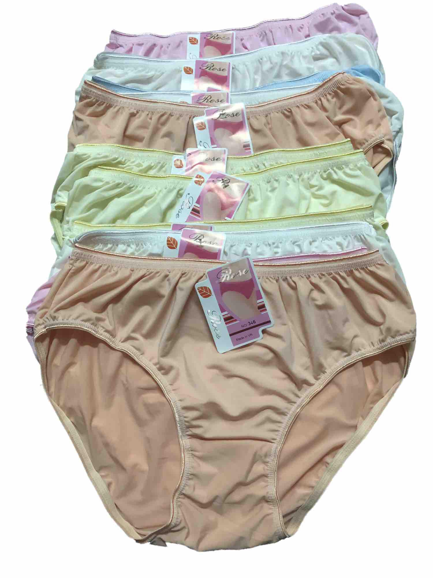 Combo 05 quần lót nữ Bigsize (từ 70-85kg)