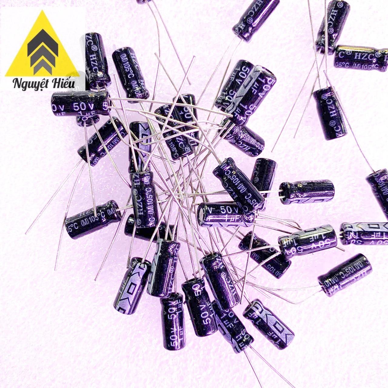 20 con tụ hoá 1uf-50v