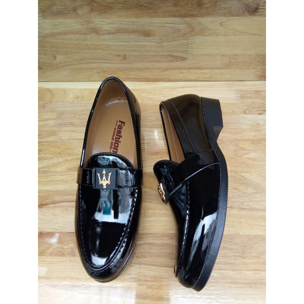GIÀY TÂY NAM DA BÓNG KHÓA VN Lịch Lãm
