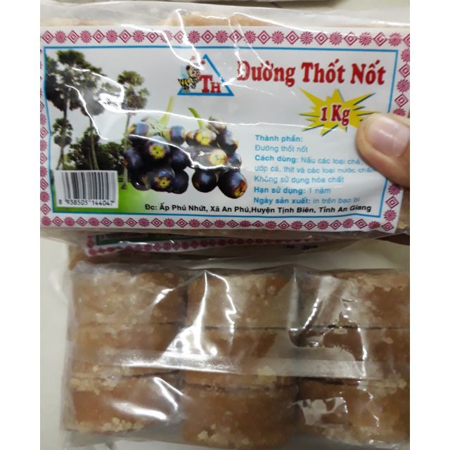 Đường thốt nốt chính hiệu 1kg