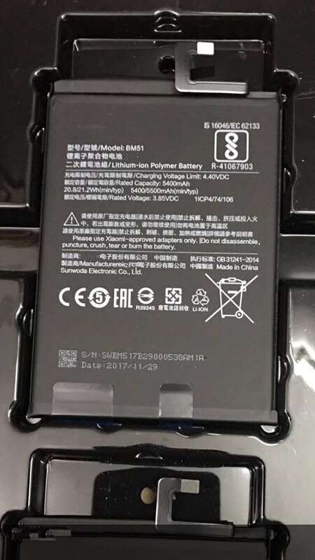 Pin cho máy Xiaomi Mi max 3/ BM51 xịn