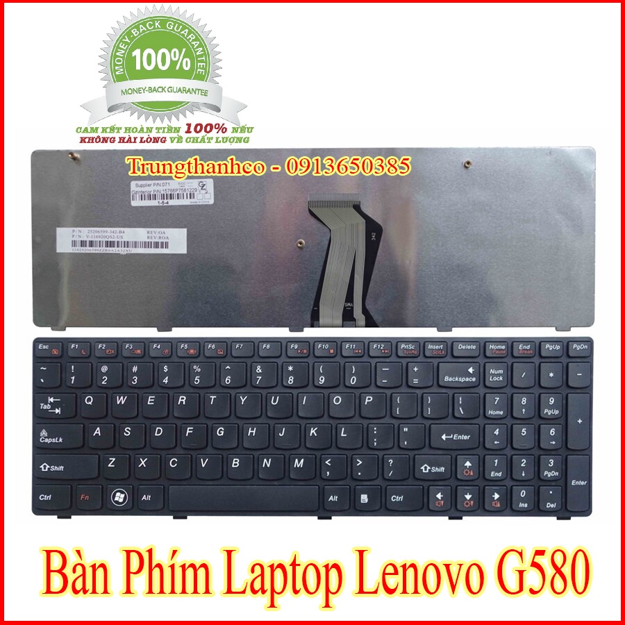 Bàn Phím Laptop Lenovo G580