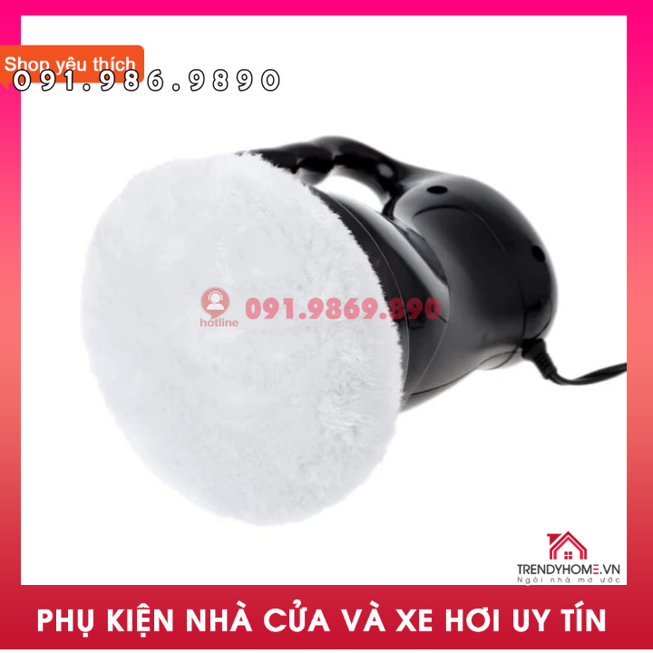 Máy đánh bóng xe hơi cầm tay 12v 36w chính hãng rundong