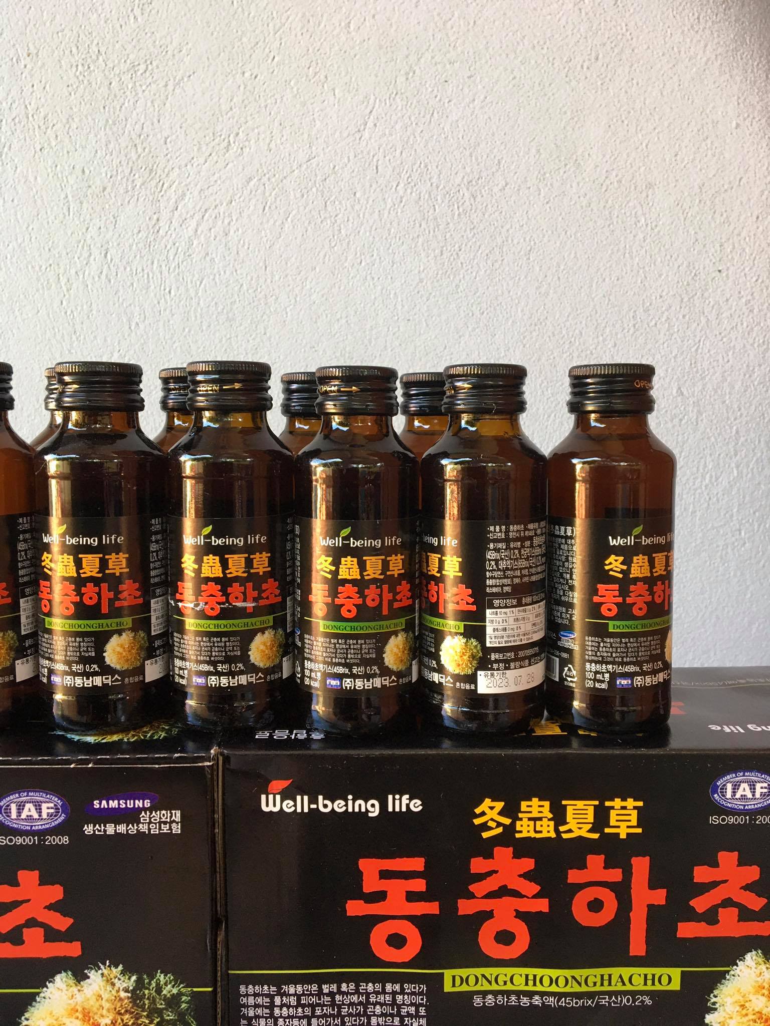 NƯỚC ĐÔNG TRÙNG HẠ THẢO - 100ML