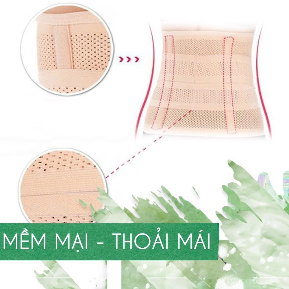 [HCM]Đai Nịt Bụng Chống Cuộn Định Hình Quấn Tan Mỡ Cao Cấp