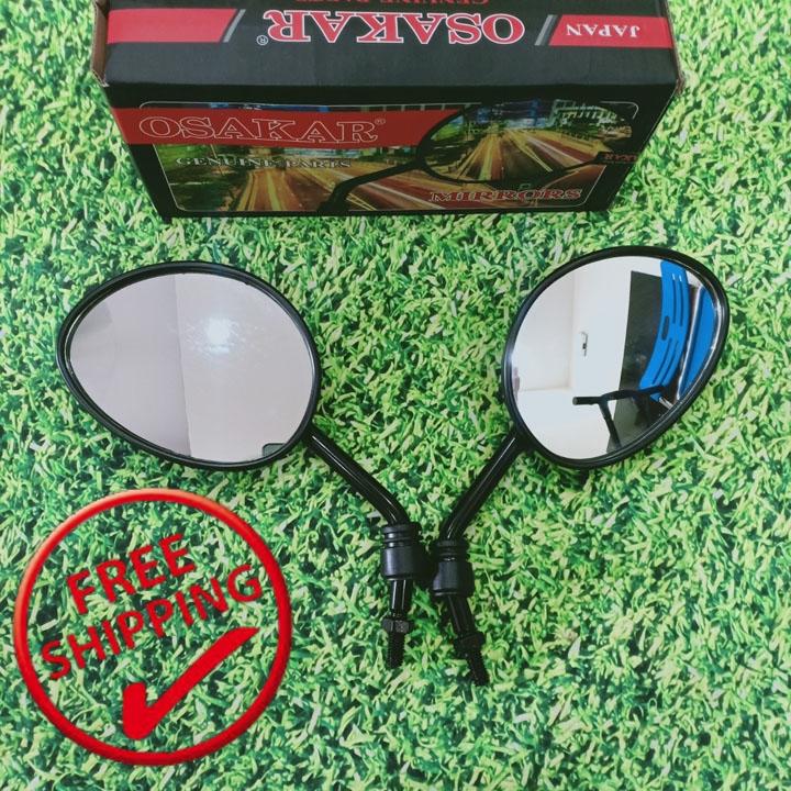 [GIÁ 1 ĐÔIVÀ MIỄN SHIP] Gương chiếu hậu OSAKAR hình tai mèo chân 10mm phù hợp với mọi dòng xe trên thị trường FS340