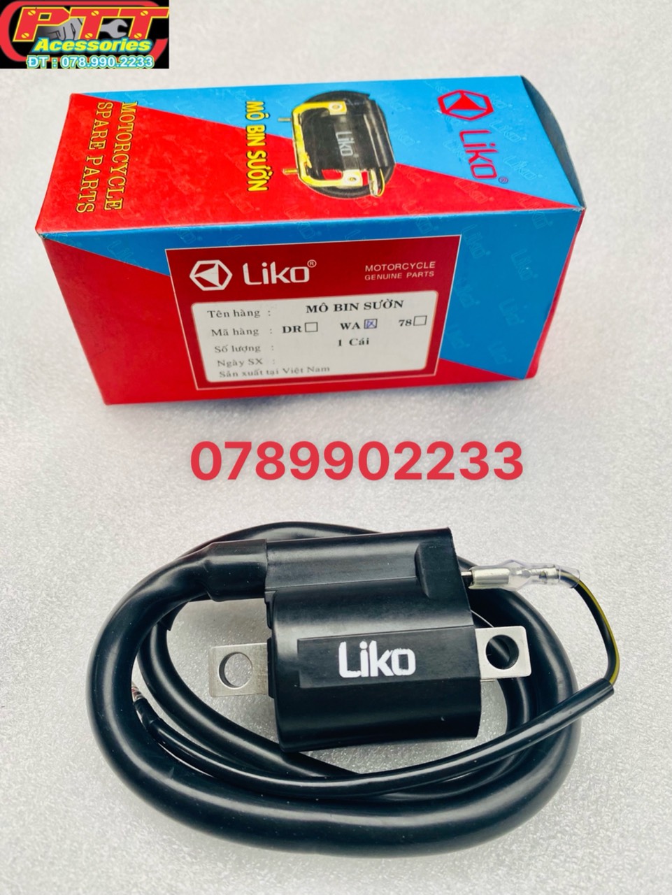 Mobin sườn xe wave liko