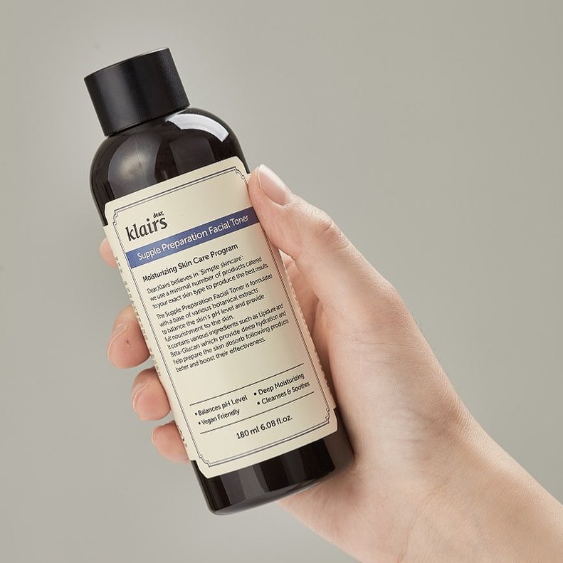 [HCM]Nước Hoa Hồng Klairs Supple Preparation Toner