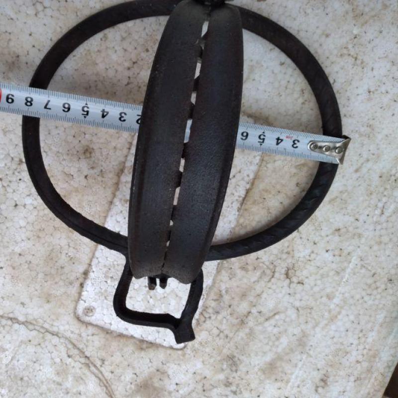 bẫy heo rừng,lợn rừng,cạm kiềng thép soắn siêu khỏe,siêu rẻ kích thước 18cm