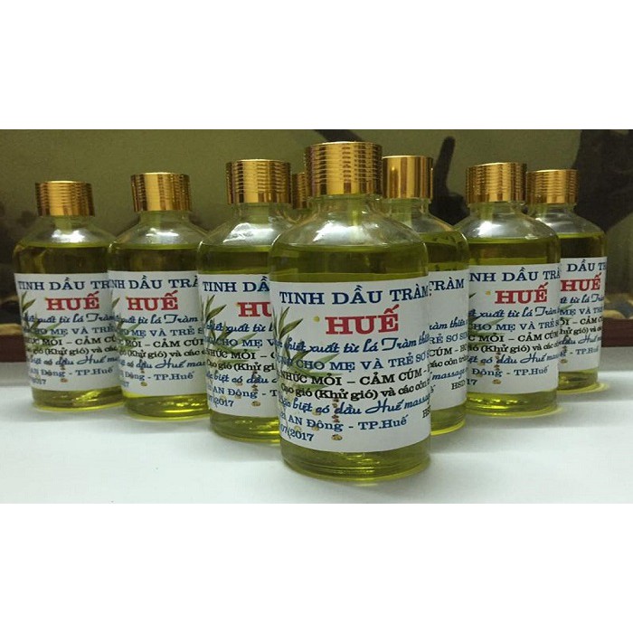 1 chai Tinh dầu tràm Huế 100ml (chai tròn)