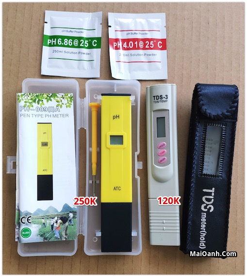 Combo 1 Bút Đo Độ PH (Chưa Hiệu Chỉnh) Và 1 Bút Đo Nước Sạch (TDS) ( Máy Đo PH, Dụng Cụ Đo Độ PH, Máy Đo Nước, Bút Kiểm Tra Nước )